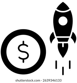 Business Startup Icon Element for Design