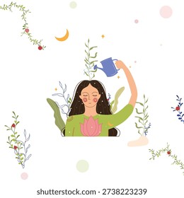 Business startup logo can be used as posters and other wallpapers and mindfulness 