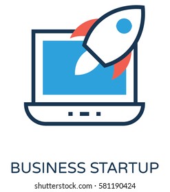Business Startup Vector Icon 