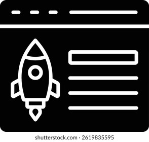 Business Startup vector icon. Can be used for printing, mobile and web applications.