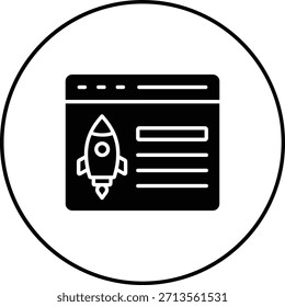 Business Startup vector icon. Can be used for printing, mobile and web applications.