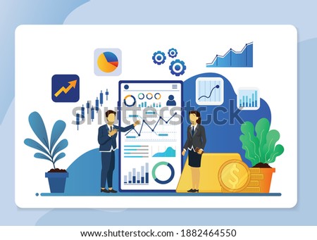 business static management. mobile application for business,investment and virtual finance. 