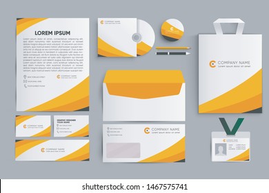 Download Identity Yellow Images Stock Photos Vectors Shutterstock PSD Mockup Templates