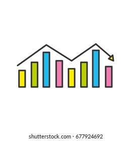 business statistic graph to company information