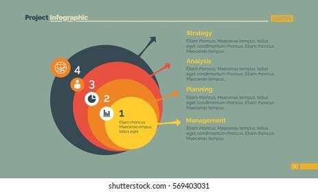 Business Step Diagram Slide Template