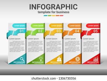 Business steps to success Infographic data.Presentation chart.diagram with steps template.Creative vector illustration.