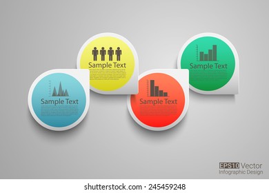 Business steps template for your design