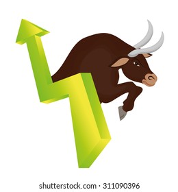 Business stock exhange design, vector illustration eps 10.