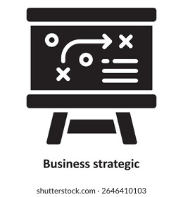 Business strategic Vector Icon which can easily modify or edit
