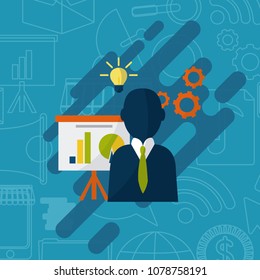 Business strategy concept