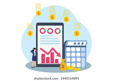 Business Strategy Flat Illustration Design