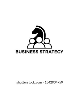 Business strategy graphic design template vector illustration isolated