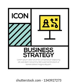 BUSINESS STRATEGY ICON CONCEPT