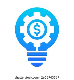 Business Strategy Icon Element for Design