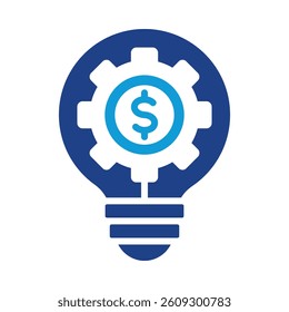 Business Strategy Icon Element for Design