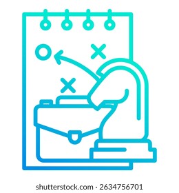 Geschäftsstrategie-Icon-Element für Design