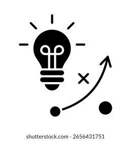 Geschäftsstrategie-Icon-Element für Design