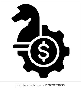 Elemento De Ícone De Estratégia Comercial Para Design