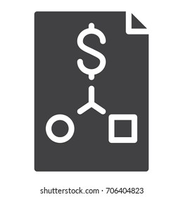 Business strategy icon vector, filled flat sign, solid pictogram isolated on white. Symbol, logo illustration. Pixel perfect graphics