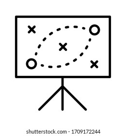 Business Strategy icon vector image. Can also be used for Business. Suitable for mobile apps, web apps and print media.