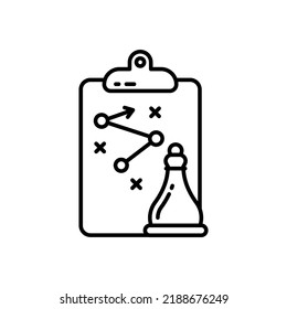 Business Strategy icon in vector. Logotype