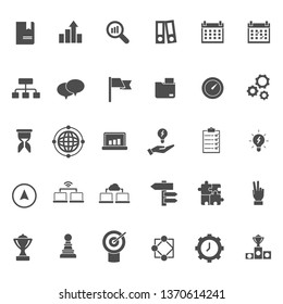 Business and Strategy Icons