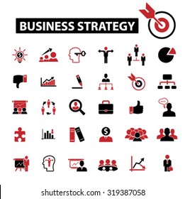 Business Strategy Icons