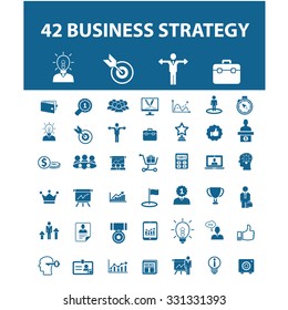 business strategy icons