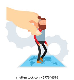 Business strategy illustration