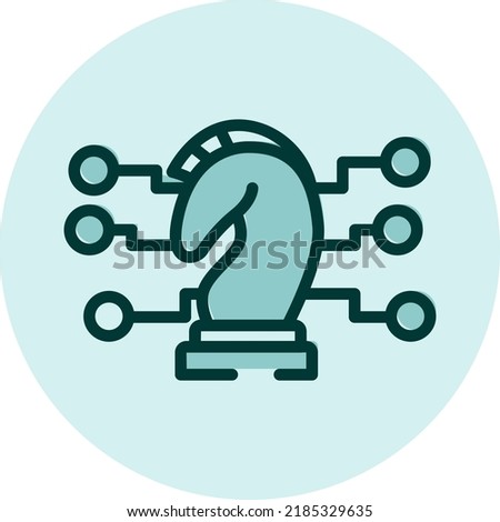Business strategy, illustration, vector on a white background.