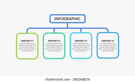 Business Strategy Infographic Timeline Vector Design