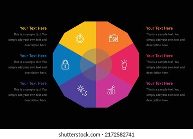 Business strategy infographics 6 Slaids