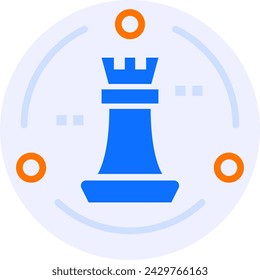 business strategy modern icon illustration