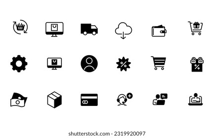 icono del equipo de optimización de la estrategia de negocio.