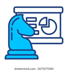 Business Strategy Simple Vector Icon Collection