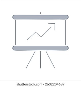 Business Strategy Vector Icon for Planning and Growth