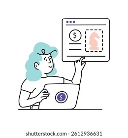 Business Strategy  Vector Style Illustrations 