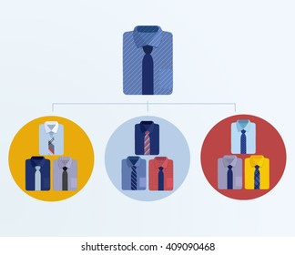 Business Structure Conceptual Vector Design