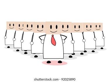 business structure of leadership