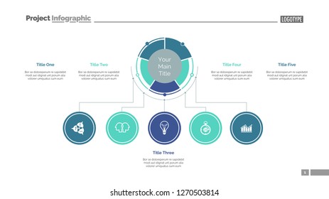Business structure slide template. Business data. Graph, diagram, design. Creative concept for infographic, report. Can be used for topics like achievement, hierarchy, business fields