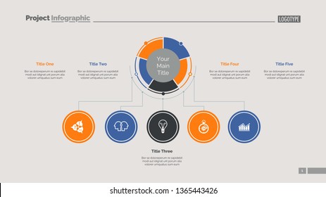 Business structure slide template. Business data. Graph, diagram, design. Creative concept for infographic, report. Can be used for topics like achievement, hierarchy, business fields