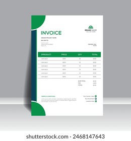 Business style invoice template design bill form business invoice finance
