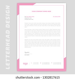 Business Style Letter Head Templates Your Stock Vector (Royalty Free ...