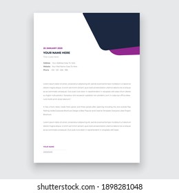 Business style letter head templates for your project design.