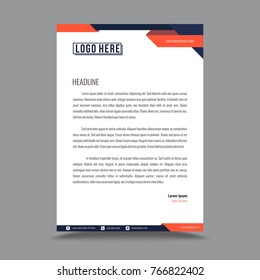Business Style Letterhead Design