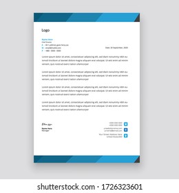  Business style letterhead templates for your project design