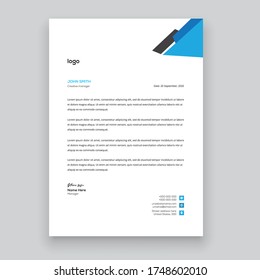 Business style letterhead templates for your project design
