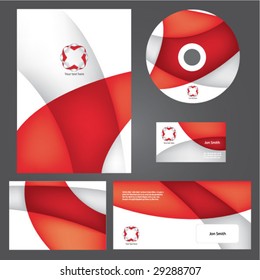 Business style templates. Vector.