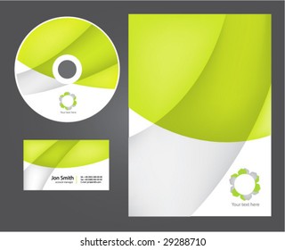 Business style templates. Vector.