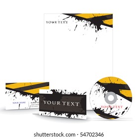 Business style templates. Vector illustration.